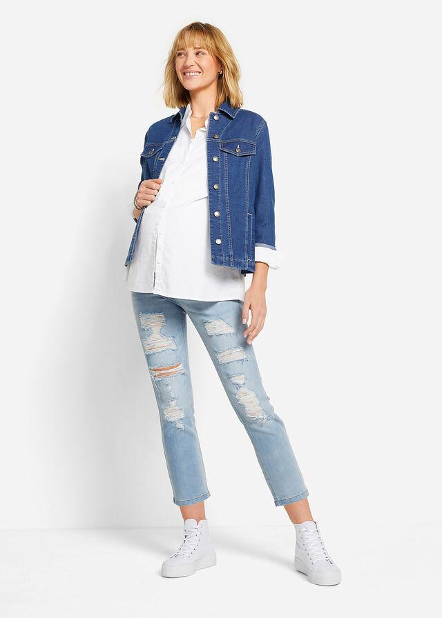 SPODNIE CIĄŻOWE JEANS