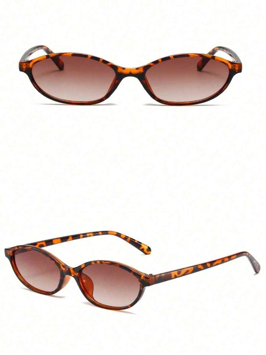 okulary przeciwsłoneczne leopard print