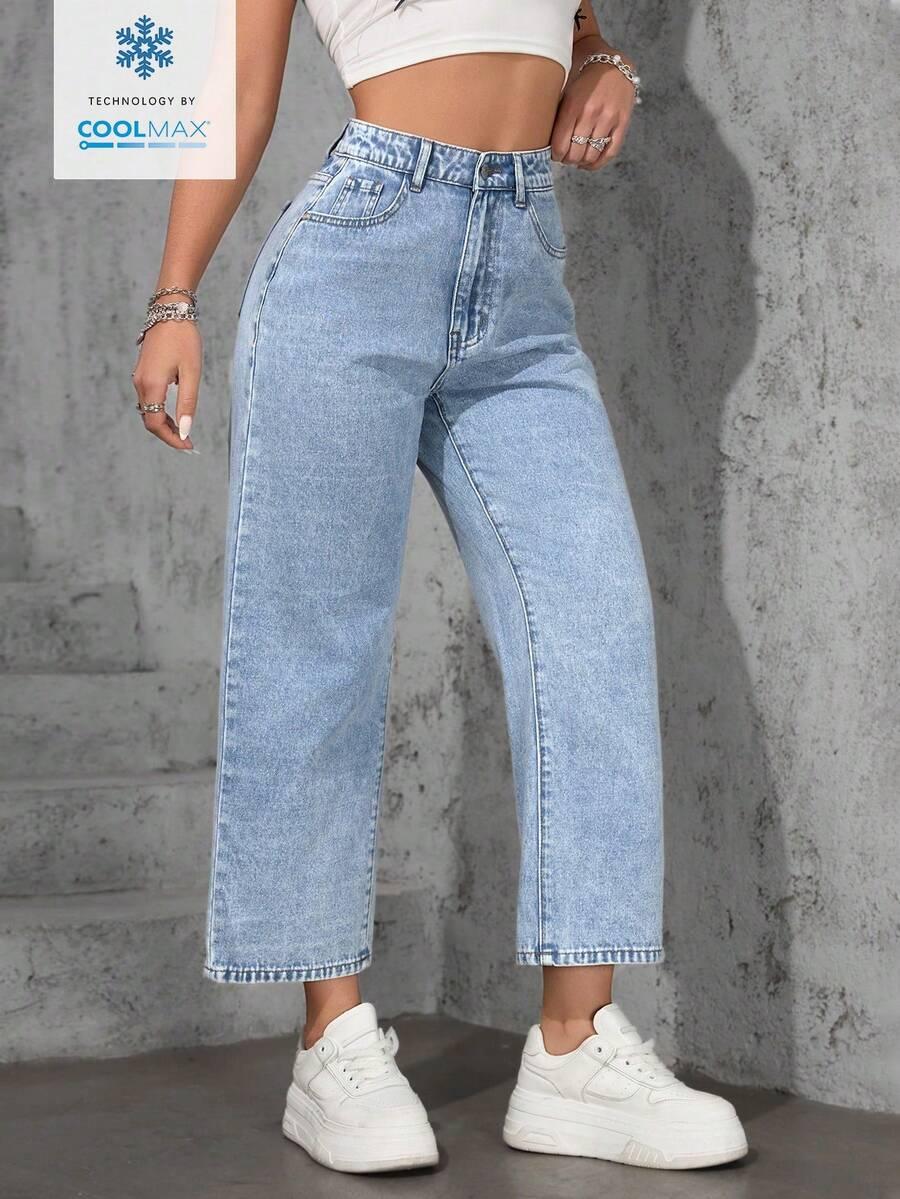 NIEBIESKIE SPODNIE JEANS 
