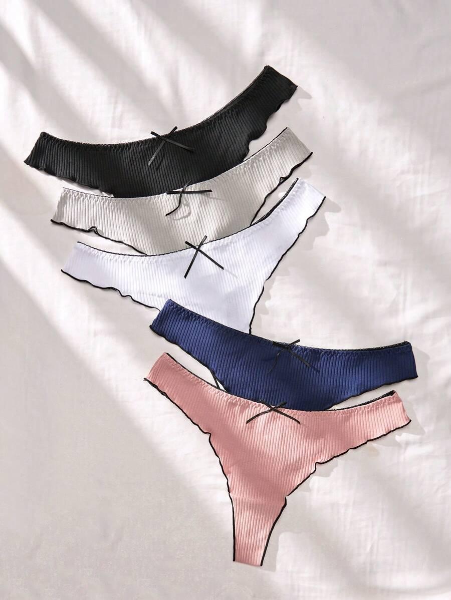 majtki prążki 5-pack