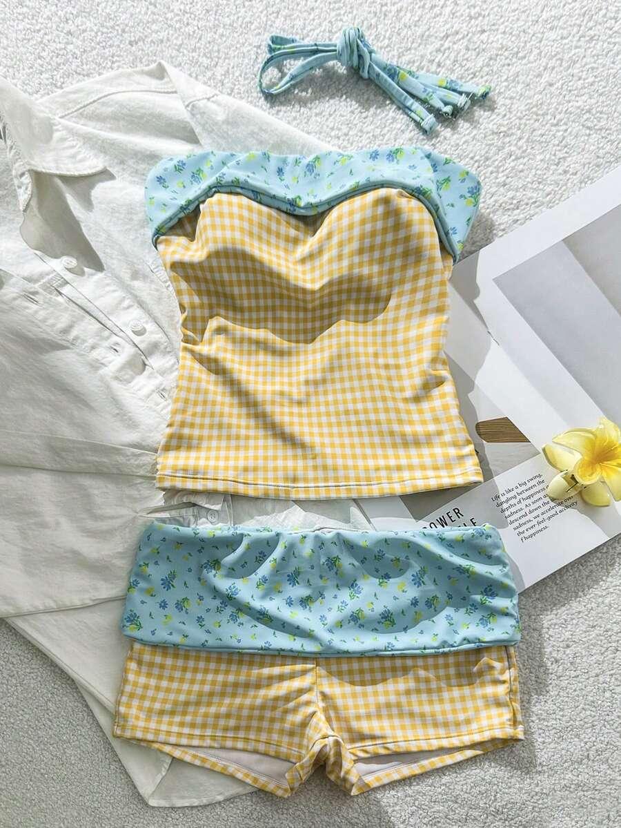 dół od bikini wzór