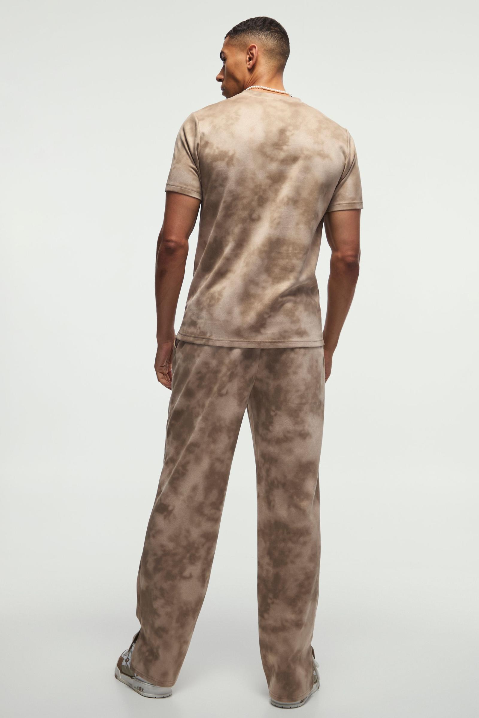 brązowy t-shirt casual