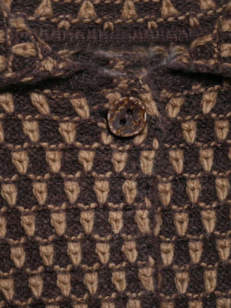 SWETER GUZIKI KIESZENIE