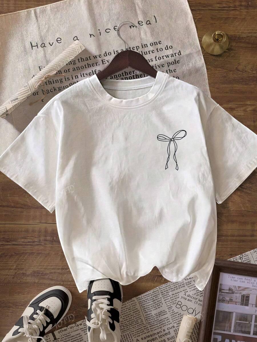 T-SHIRT Z NADRUKIEM