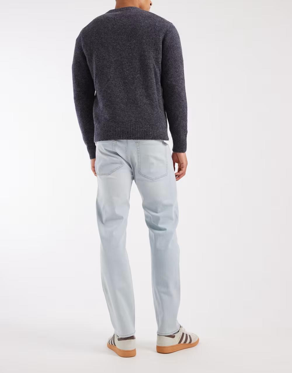 NIEBIESKIE SPODNIE JEANS KIESZENIE