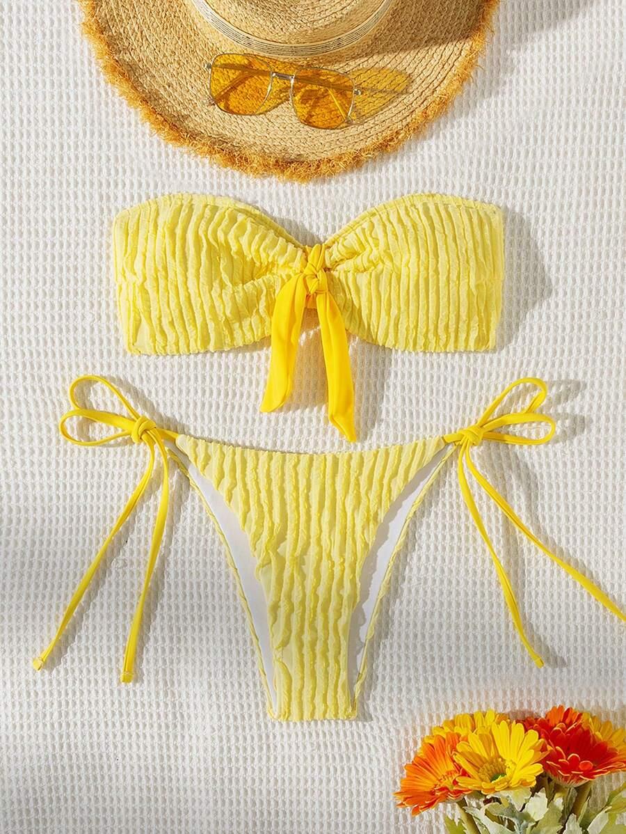 żółta góra od bikini