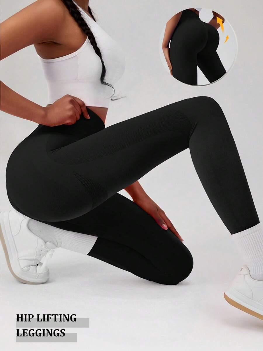 CZARNE LEGGINSY WYSOKI STAN