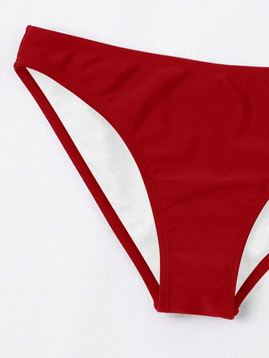 CZERWONY DÓŁ OD BIKINI