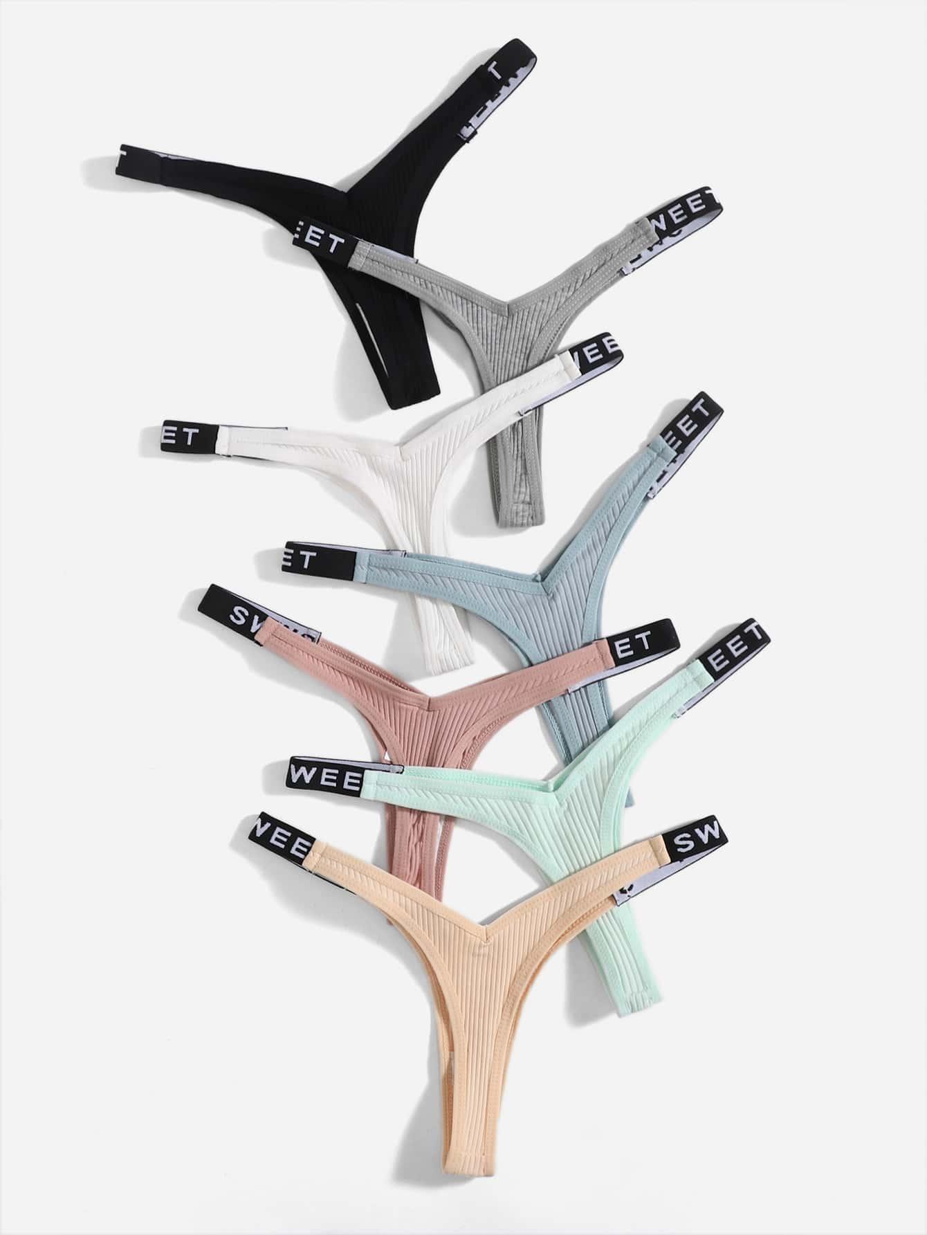 majtki stringi 7-pack