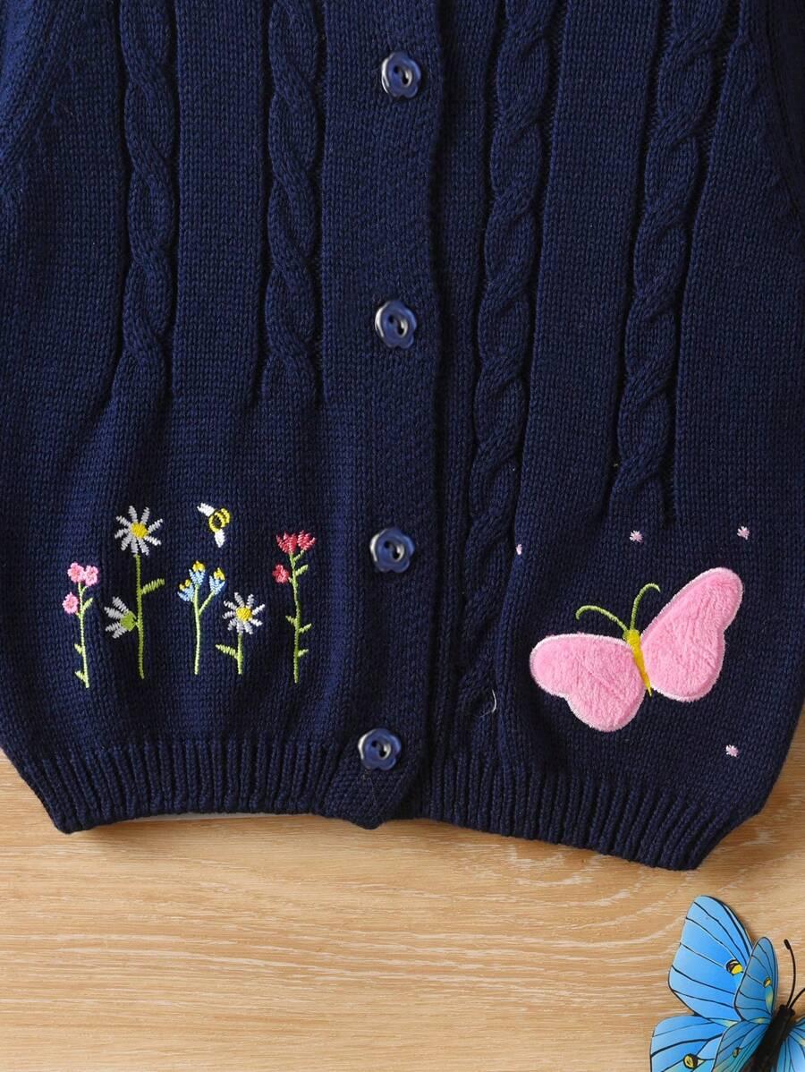 GRANATOWY SWETER GUZIKI
