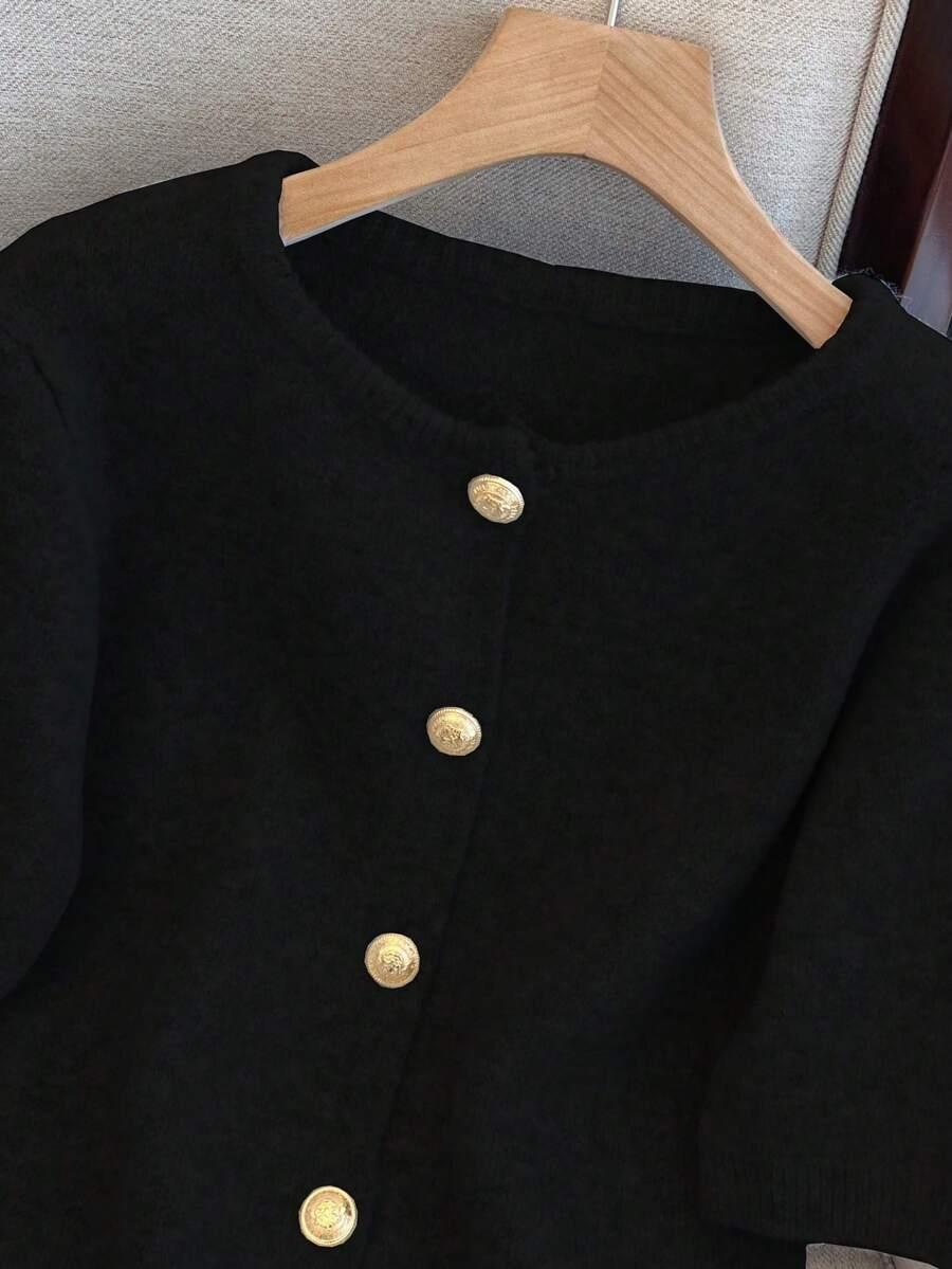 SWETER DAMSKI ROZPINANY OKRĄGŁY DEKOLT FASON