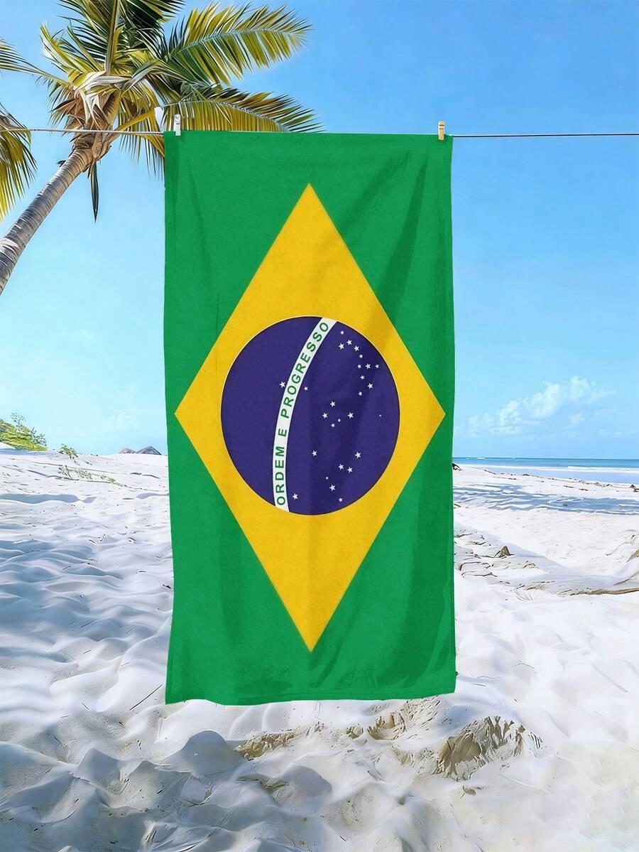 kolorowy ręcznik plażowy
