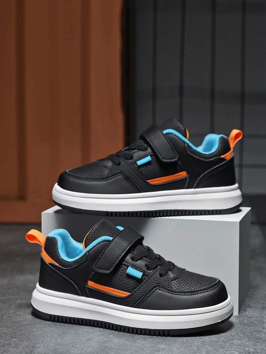 CZARNE SZNUROWANE BUTY SPORTOWE 