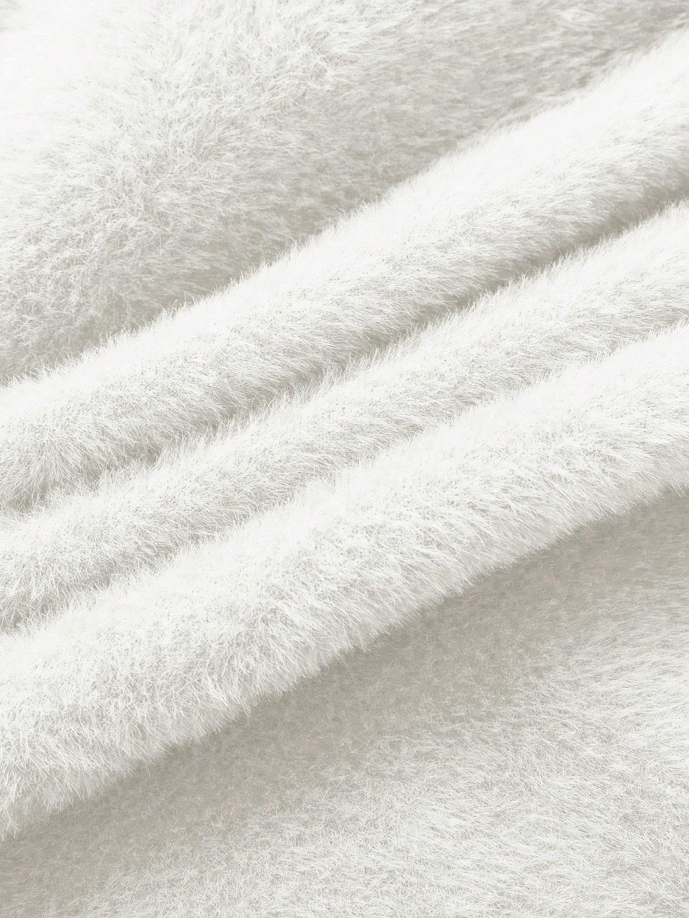 BIAŁY SWETER GOLF