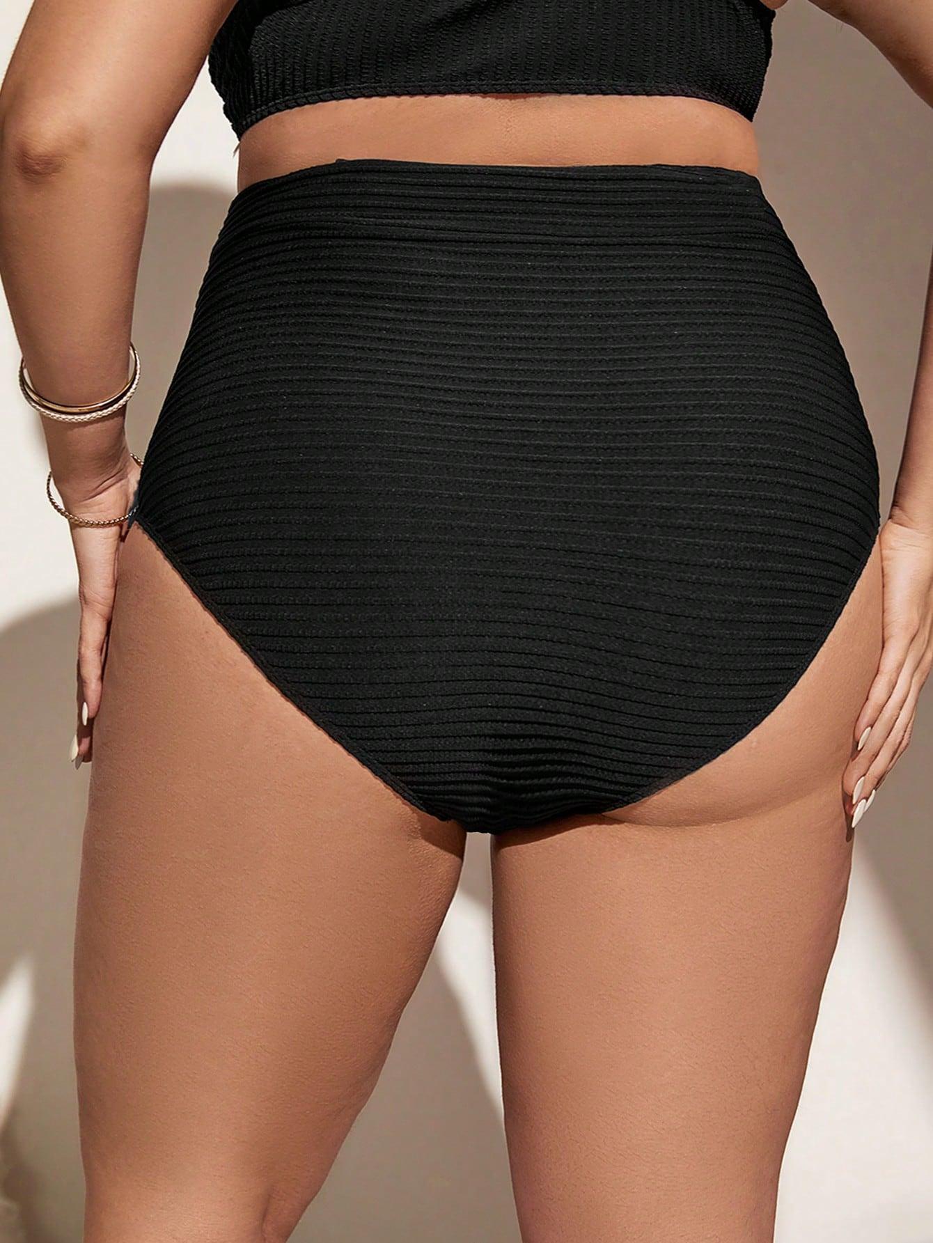 czarny dół od bikini