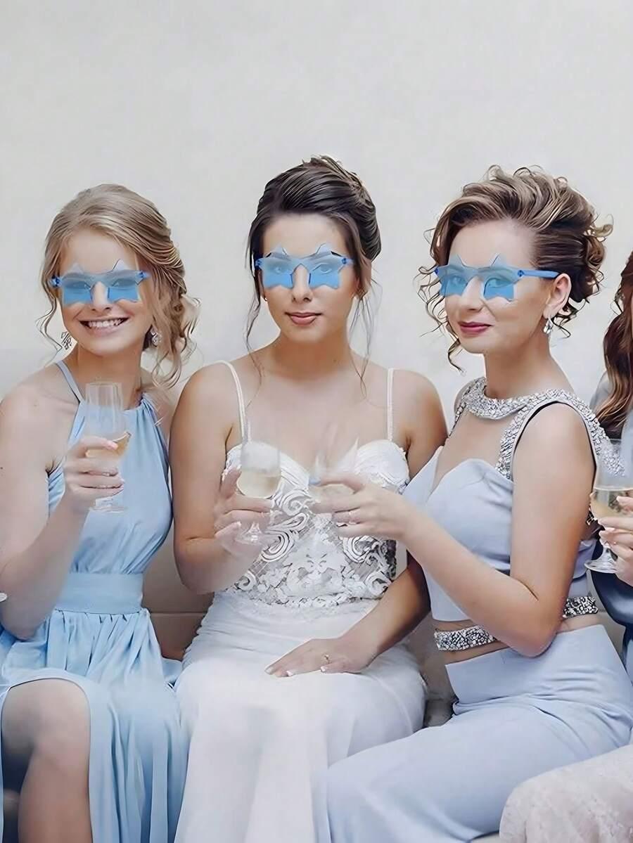 niebieskie okulary gwiazdy