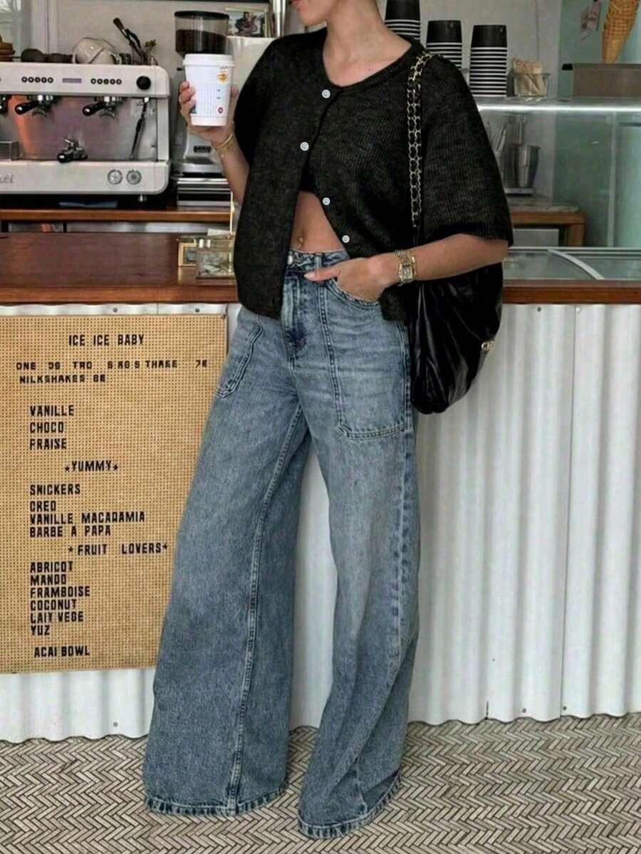 sweter krótki rękaw