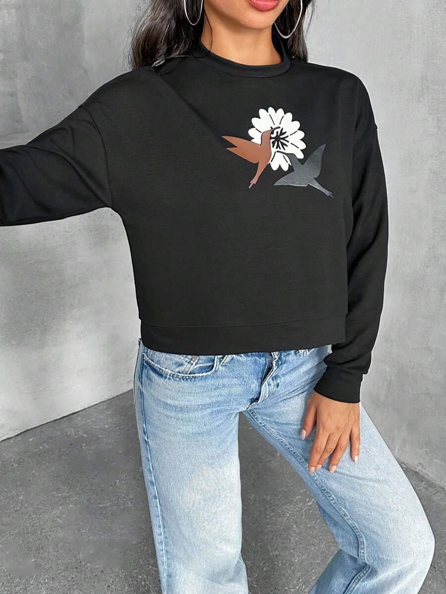 BLUZA Z NADRUKIEM