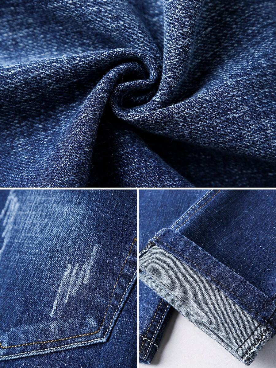 SPODNIE JEANS PROSTA NOGAWKA