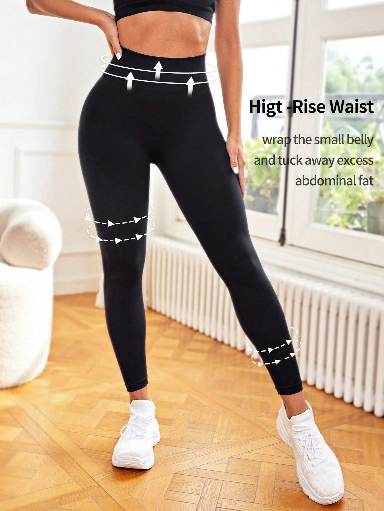 CZARNE KLASYCZNE LEGGINSY