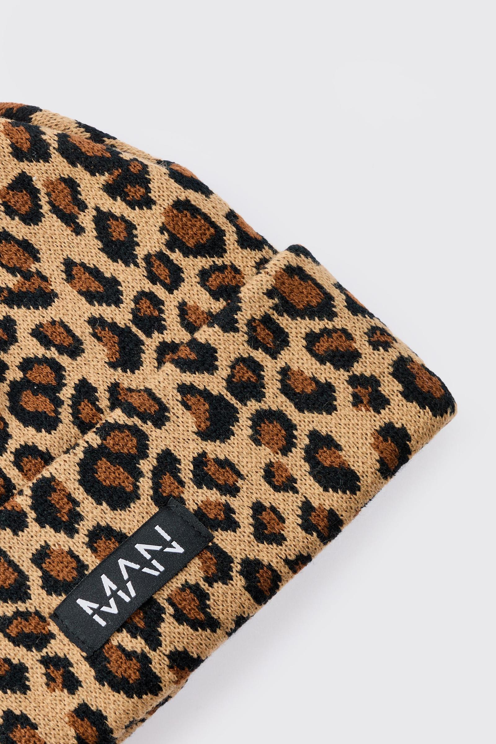 czapka animal print