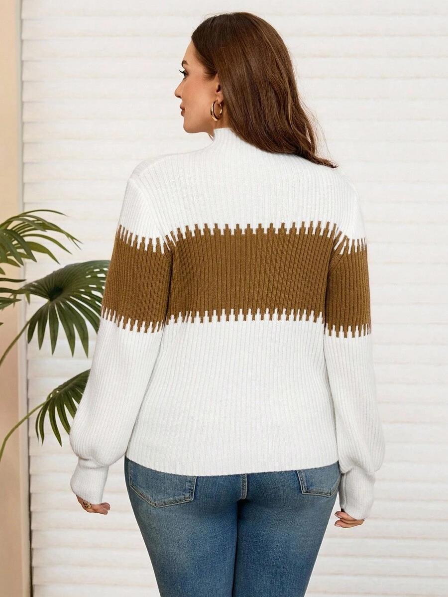SWETER DAMSKI PÓŁGOLF 