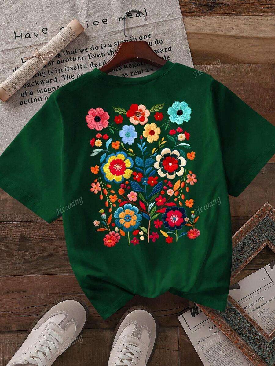 T-SHIRT Z NADRUKIEM
