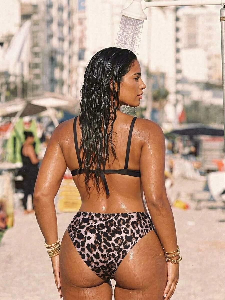 dół od bikini ANIMAL PRINT