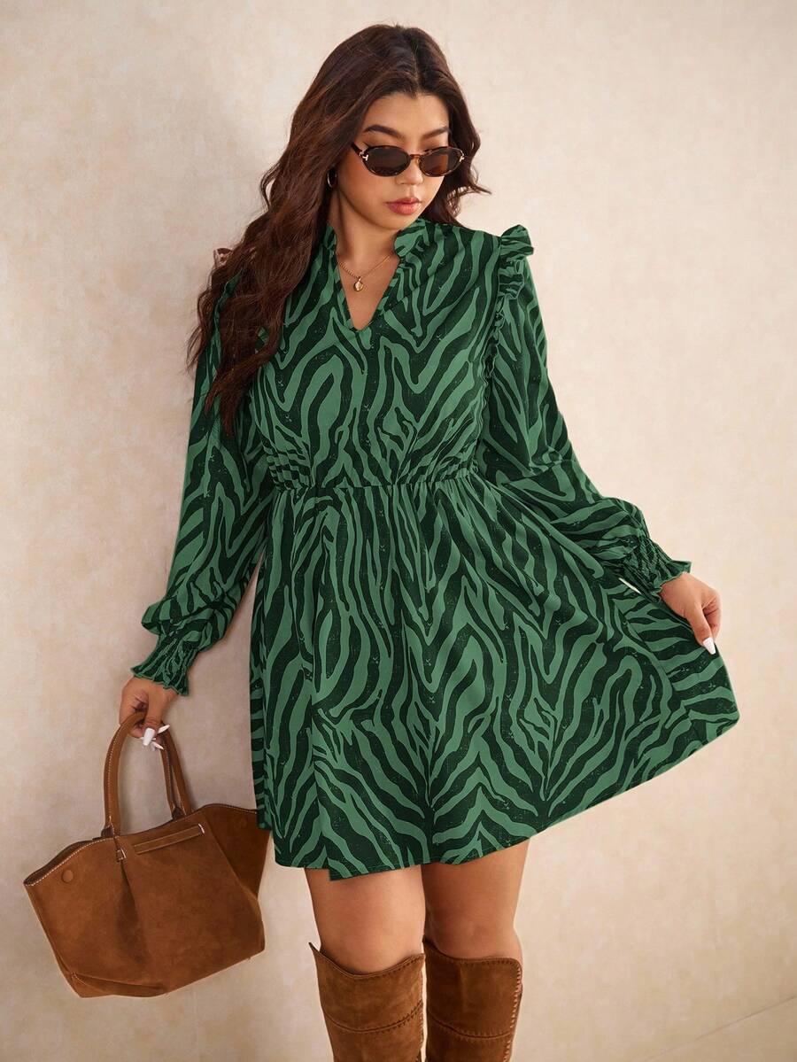 MINI SUKIENKA ANIMAL PRINt