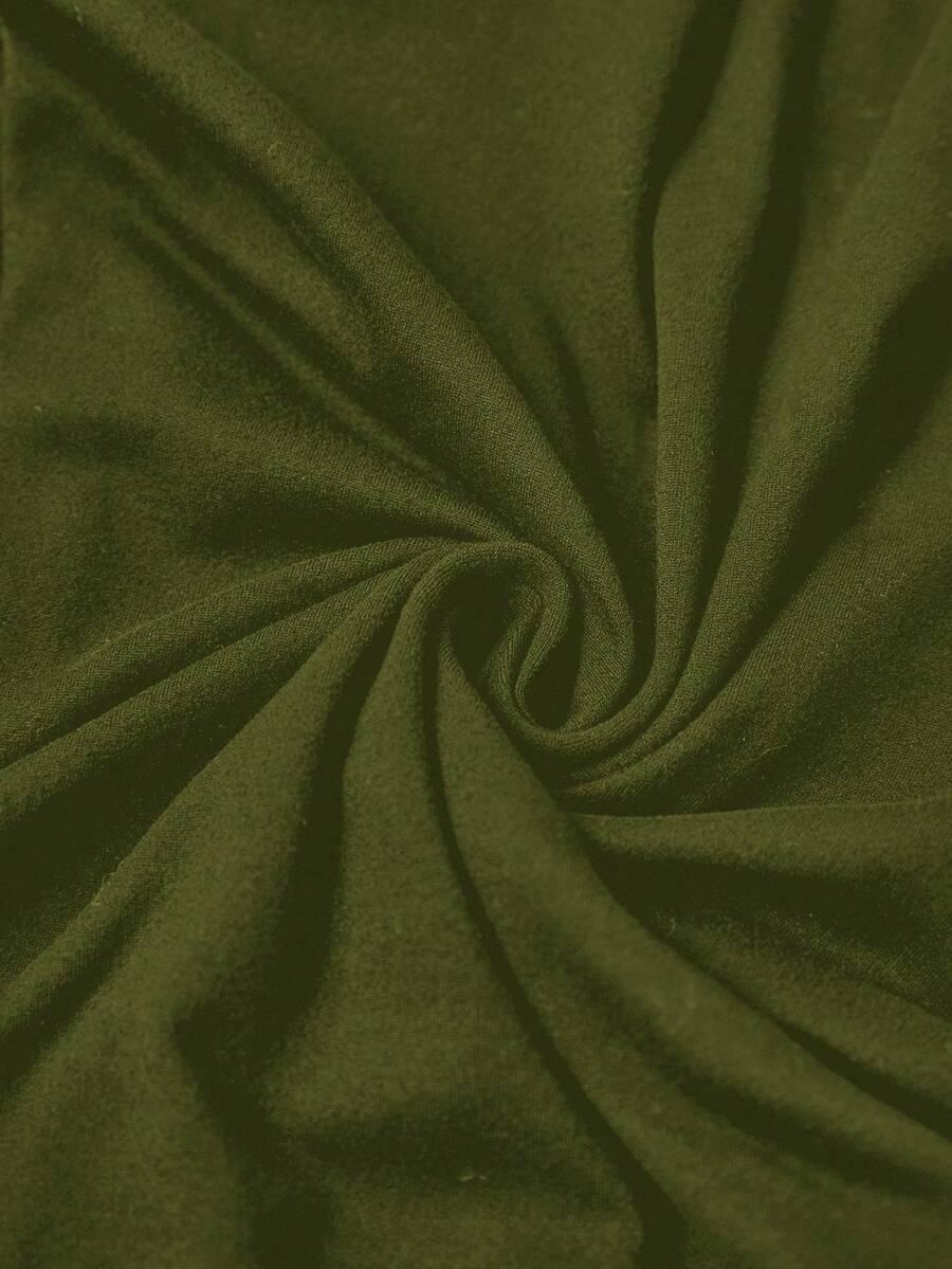 ZIELONE LEGGINSY WYSOKI STAN