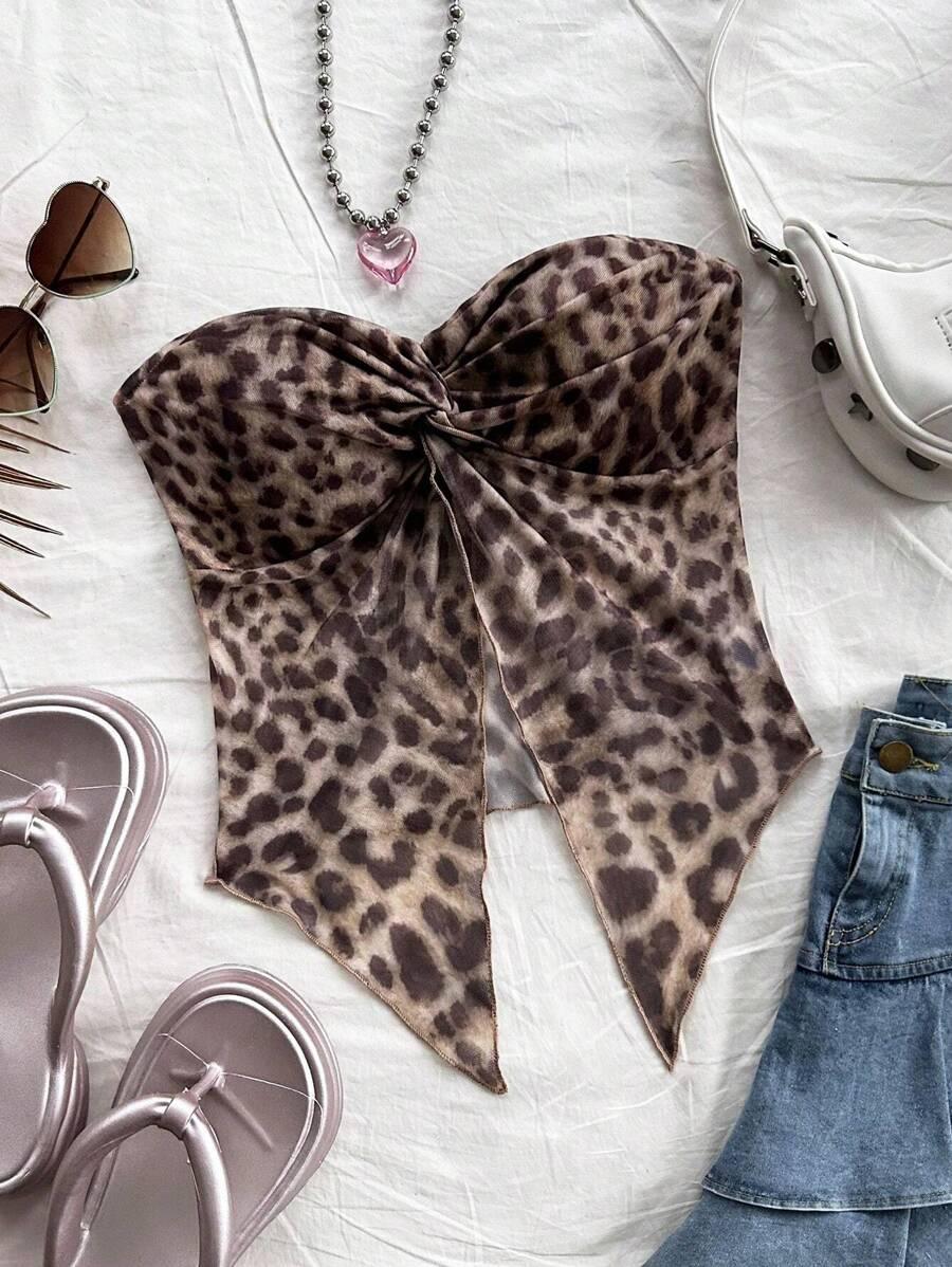 TOP ANIMAL PRINT