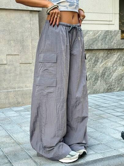 szare spodnie casual