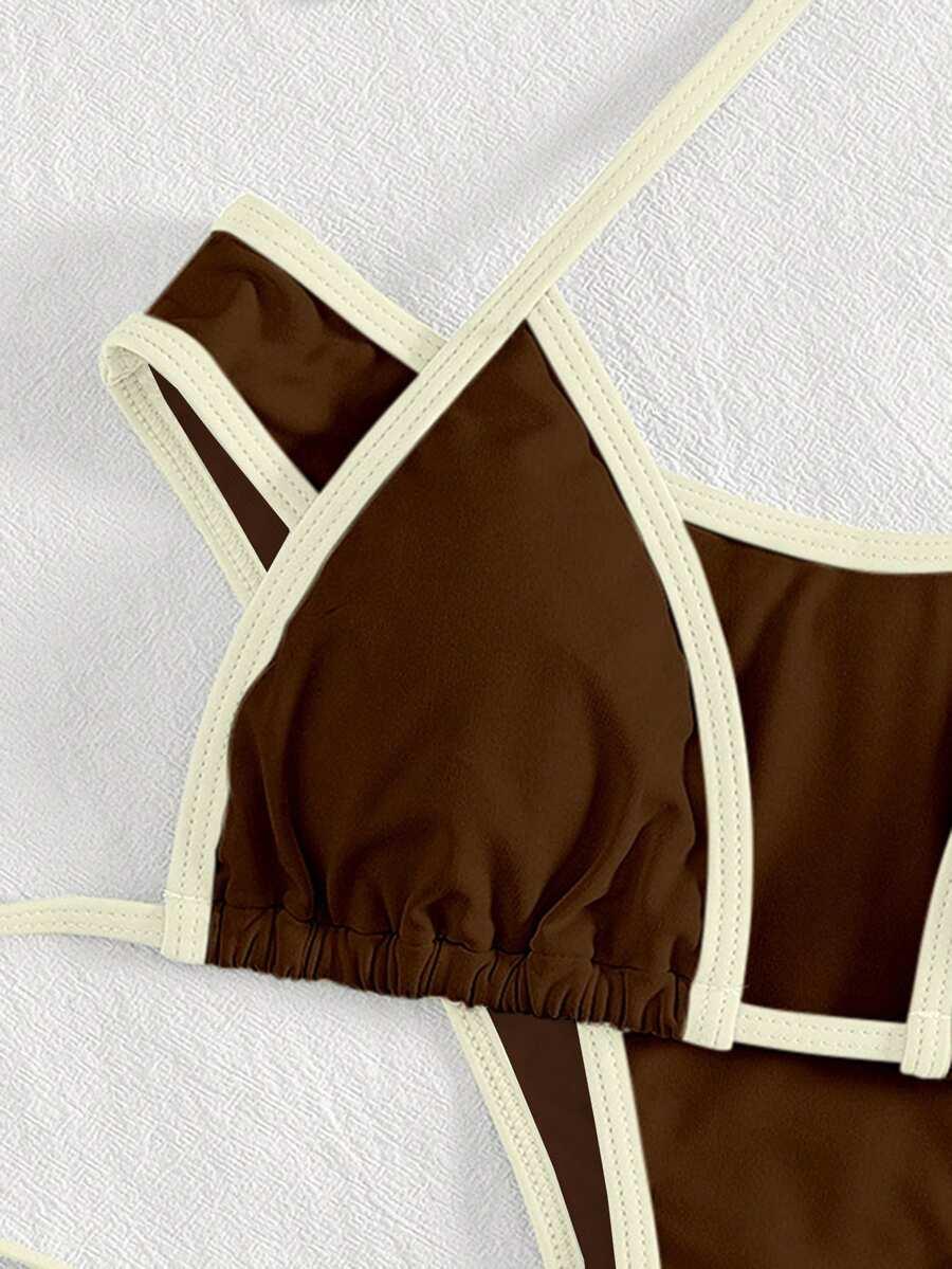 komplet bikini kontrast 