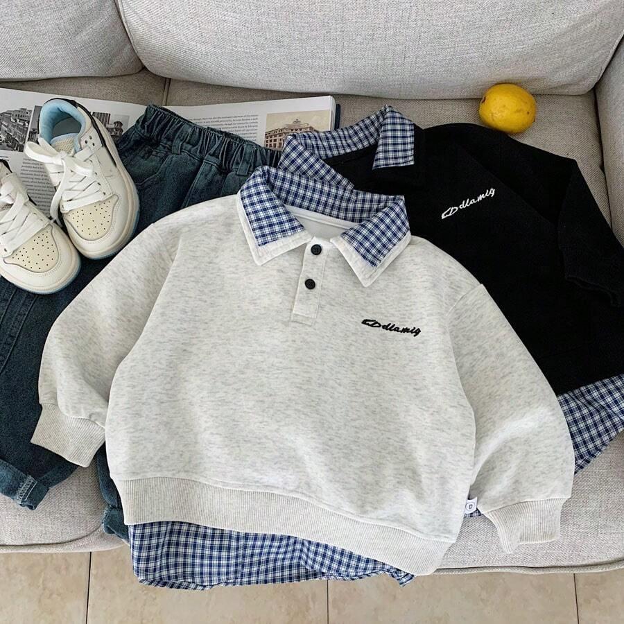 BLUZA 2w1 KOŁNIERZYK CASUAL
