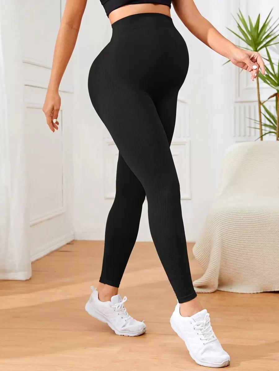 CZARNE LEGGINSY WYSOKI STAN