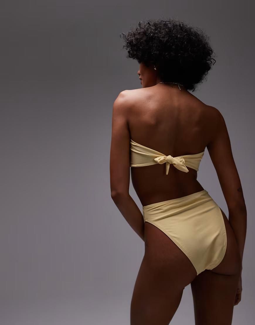 ŻÓŁTA GÓRA OD BIKINI TOP ORING 