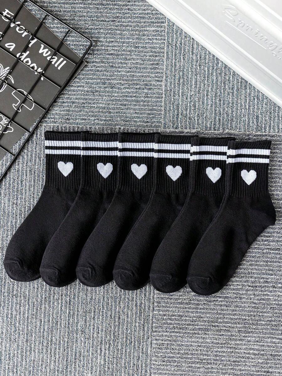 czarne skarpetki 6-pack
