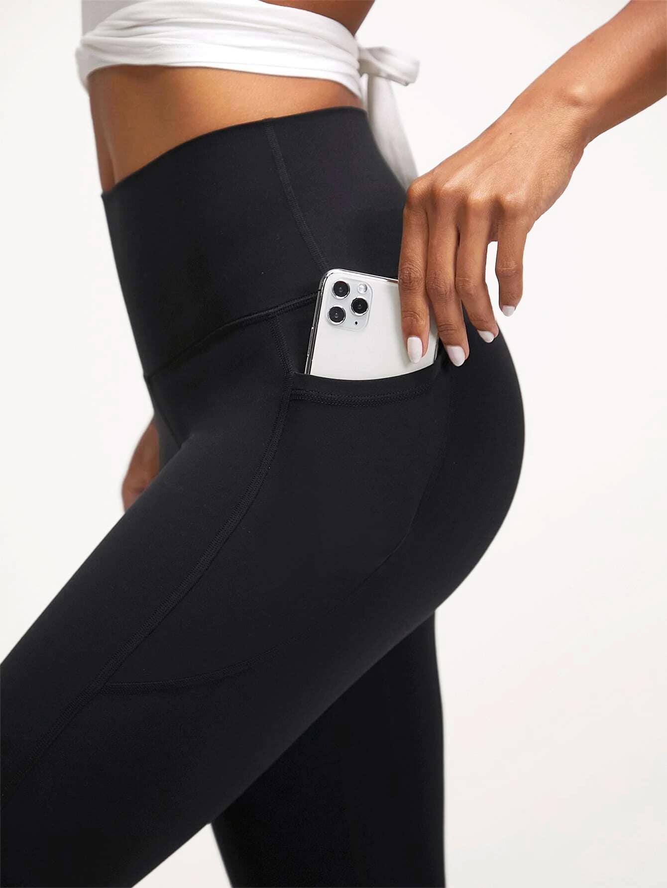 CZARNE LEGGINSY SPORTOWE