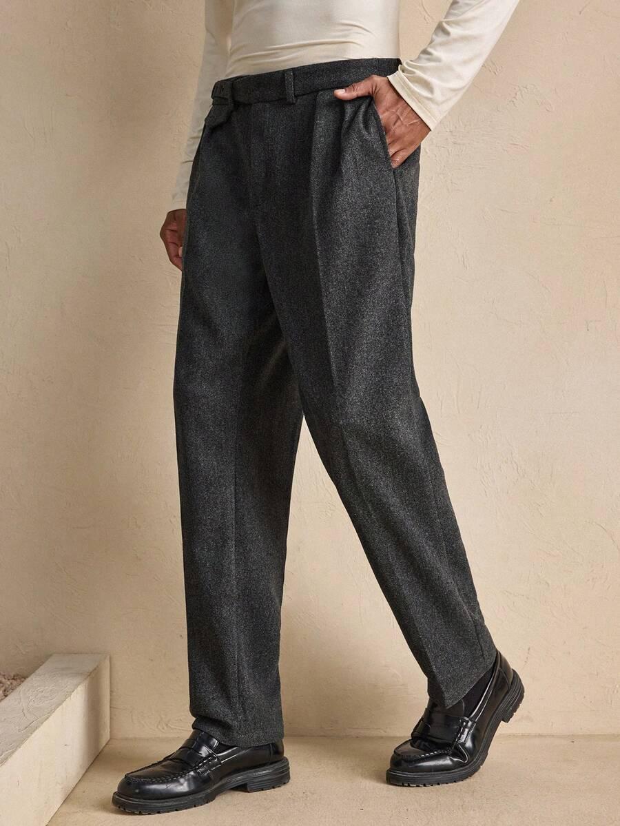 SZARE SPODNIE CASUAL