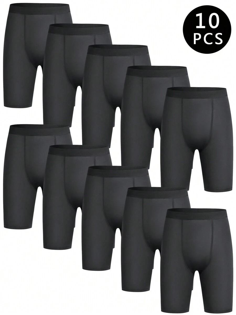 czarne bokserki 10-pack