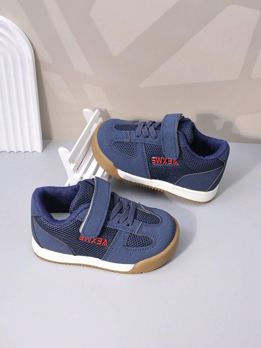 niebieskie buty sportowe rzepy