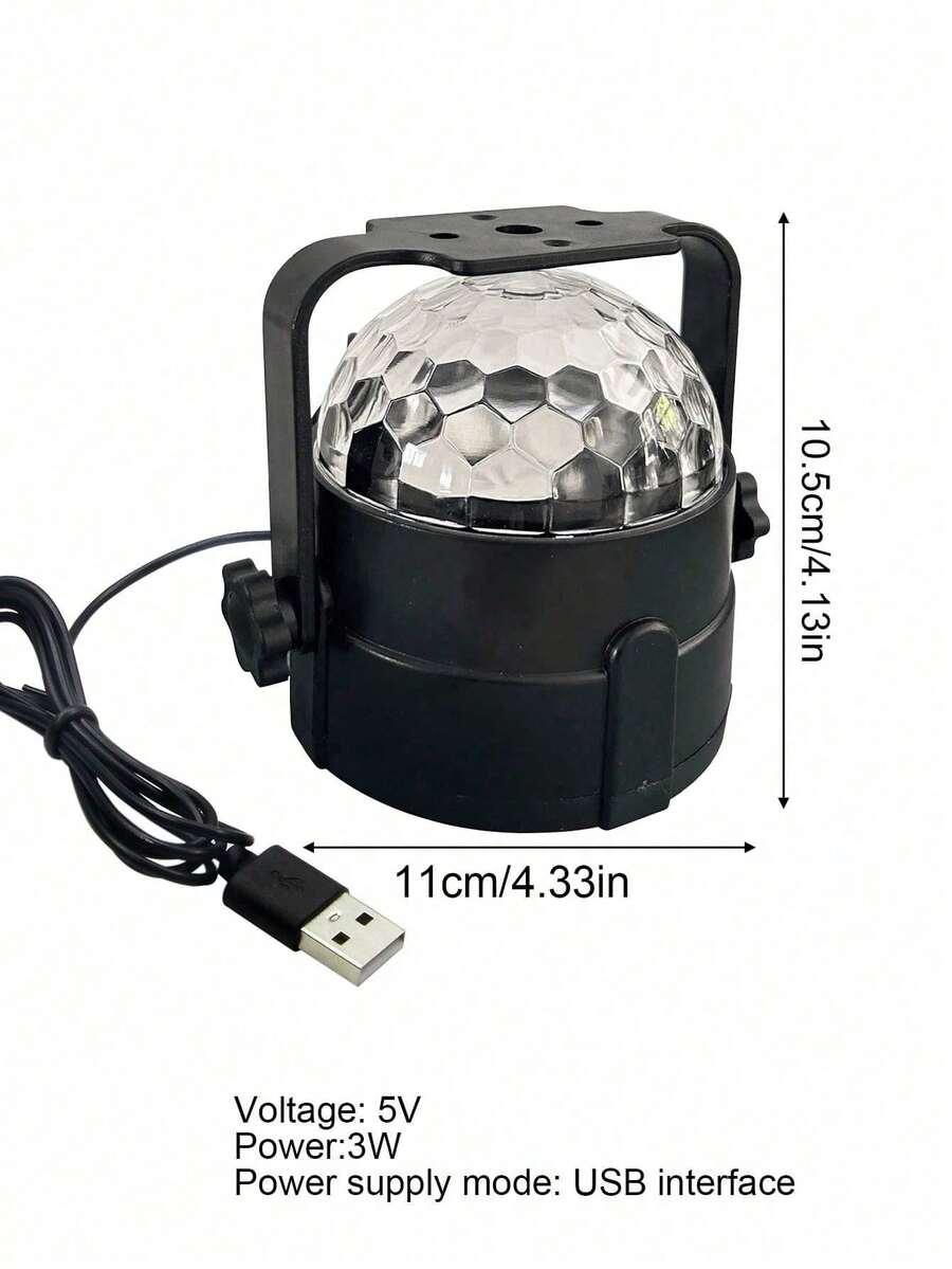 czarny PROJEKTOR led
