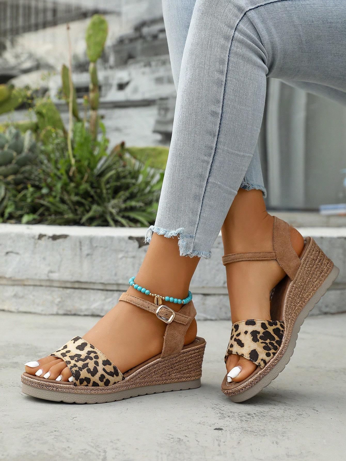  SANDAŁY ANIMAL PRINT 