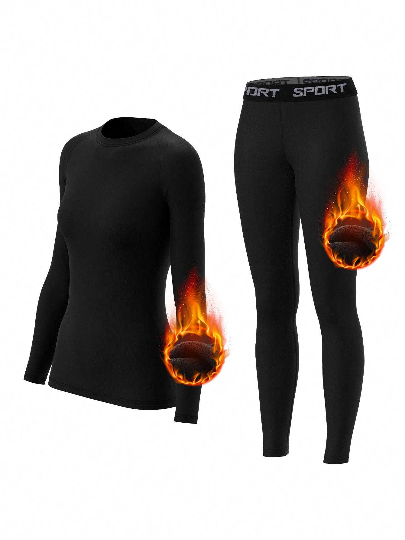 czarny KOMPLET BLUZKA LEGGINSY 