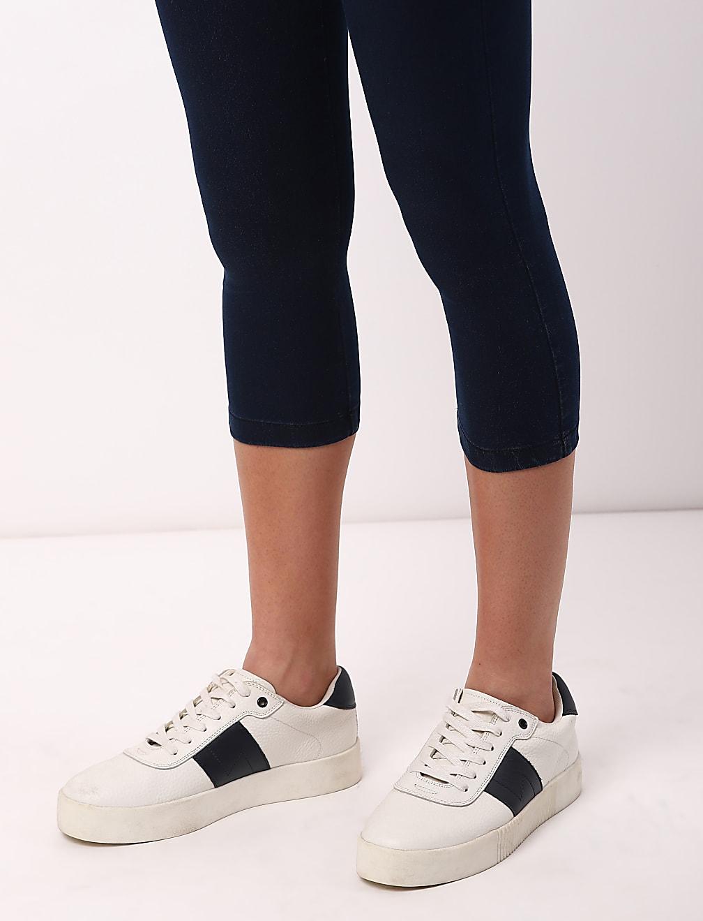 SPODNIE JEANS 3/4 T57-8364K-XU