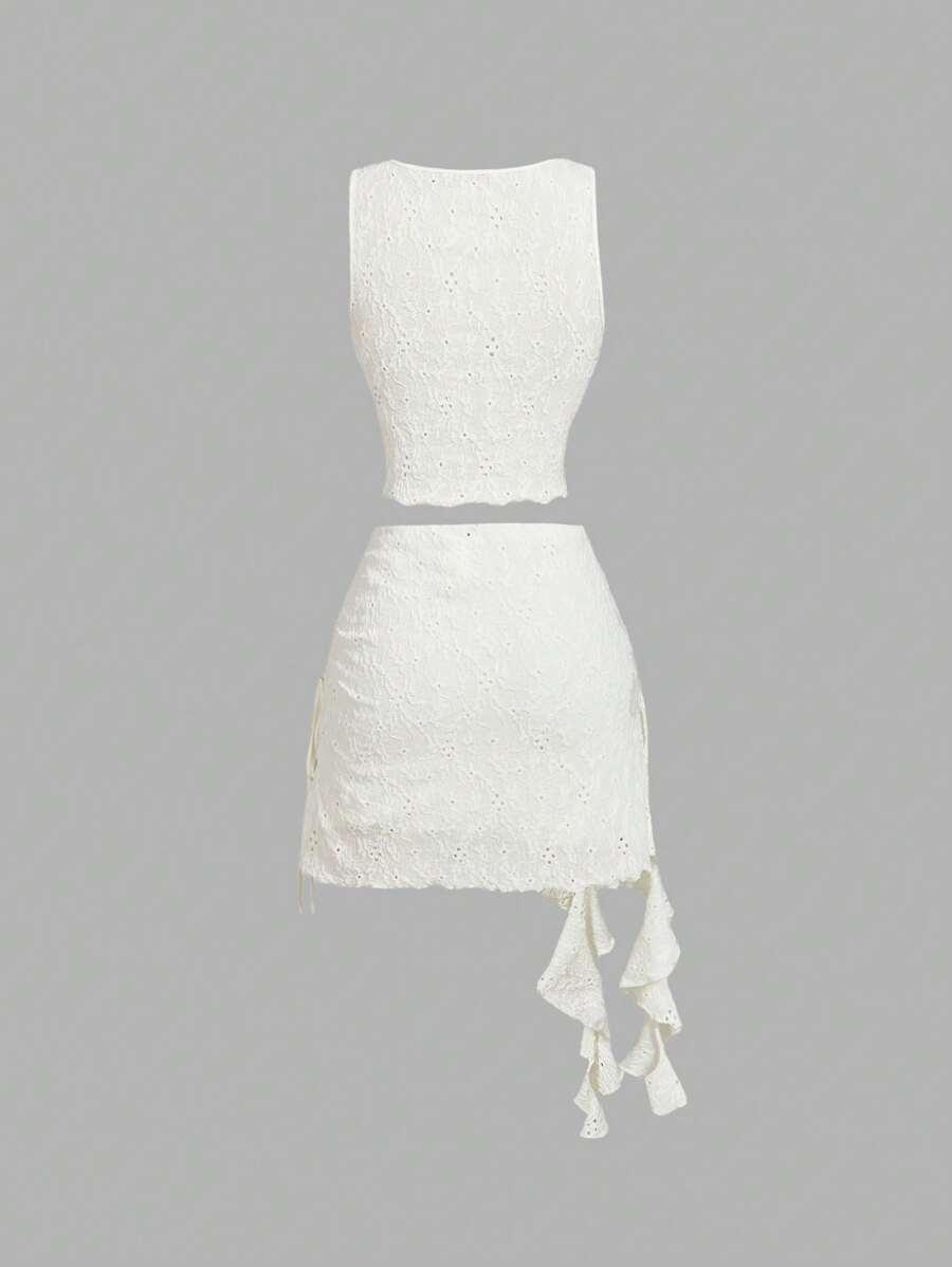 ecru top v-neck 