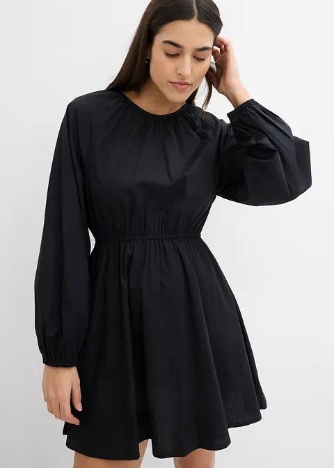 czarna mini sukienka