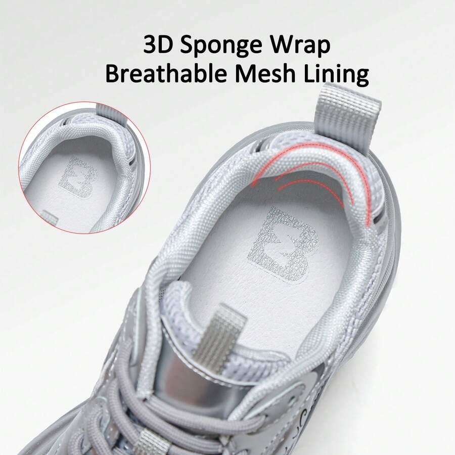 srebrne buty sportowe