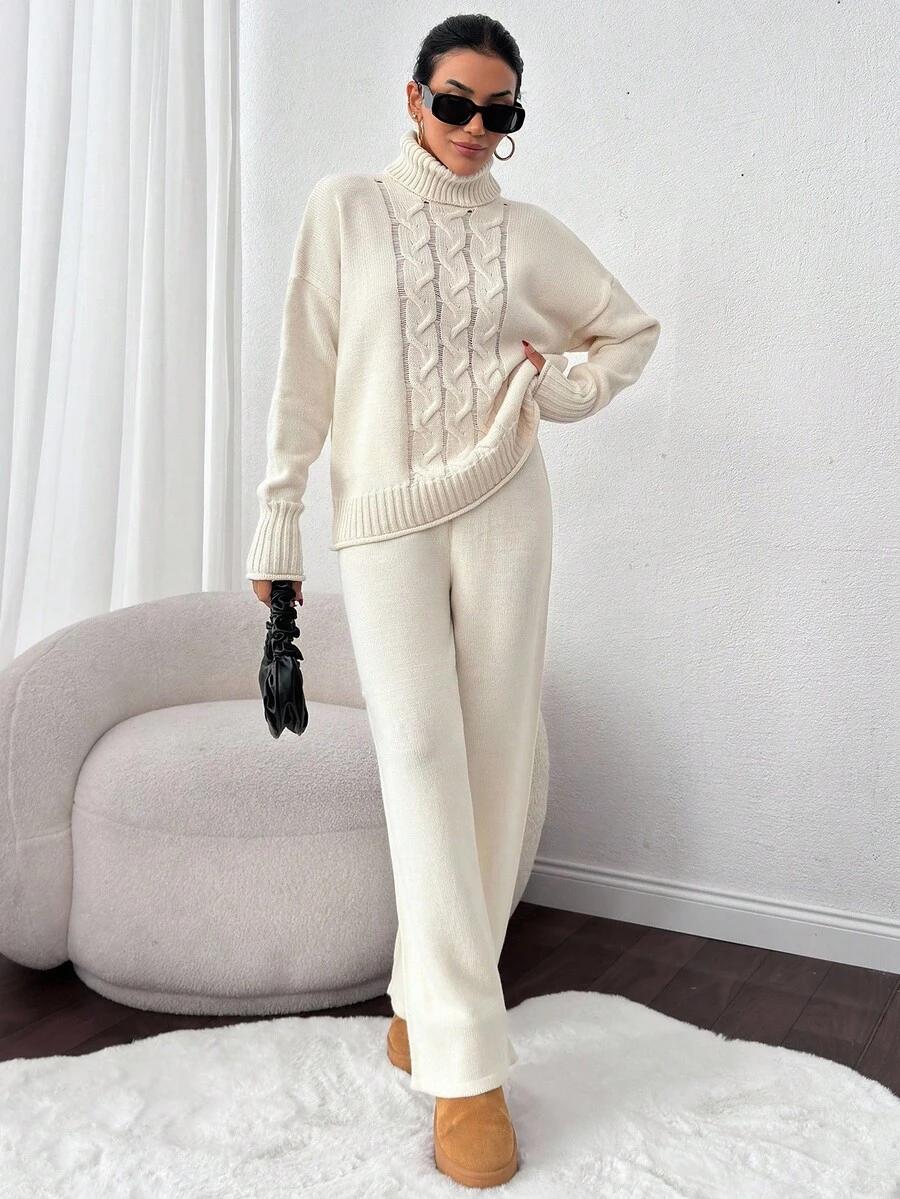 KOMPLETY SWETER SPODNIE