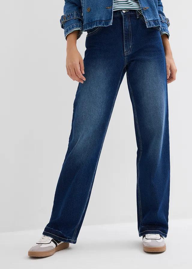 NIEBIESKIE SPODNIE JEANS